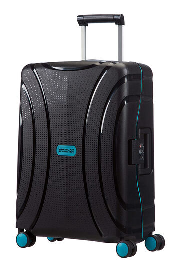 Lock'n'Roll Handbagage koffer met 4 40x55x20cm Night Black Rolling Luggage