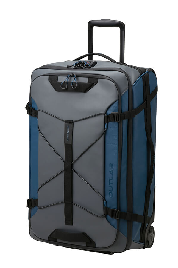Outlab Paradiver Duffle with wheels 67 Arctic Grey | Rolling Luggage Nederland